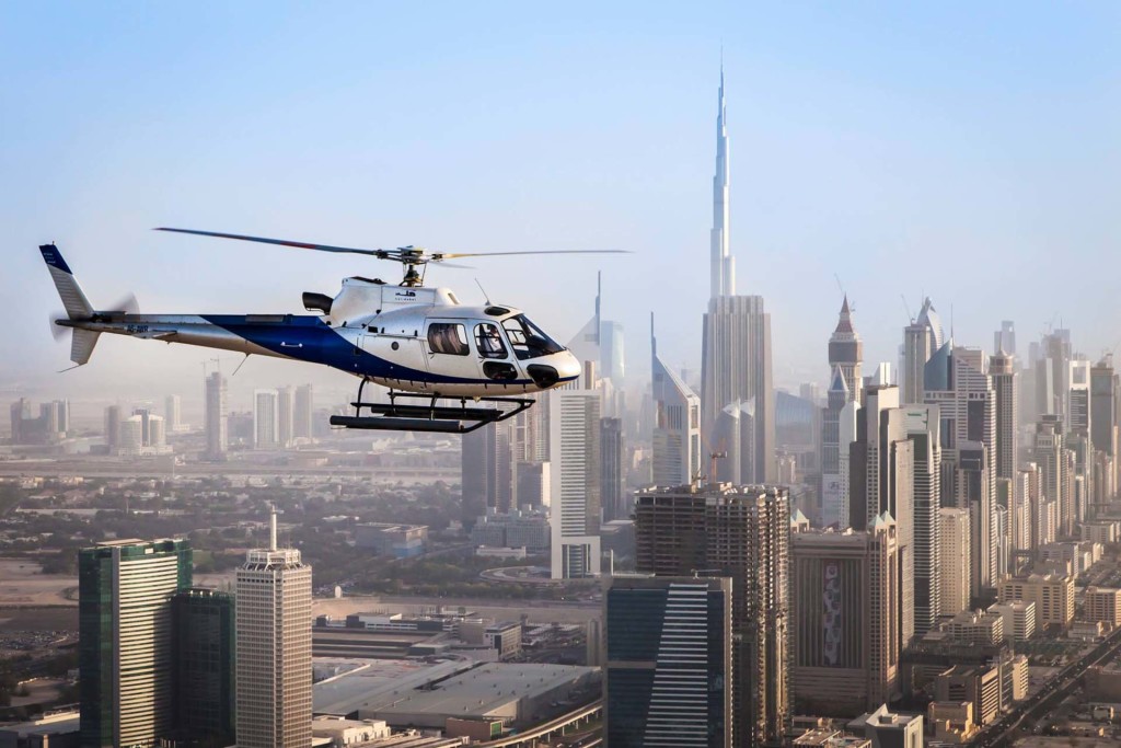Helicopter tour Dubai