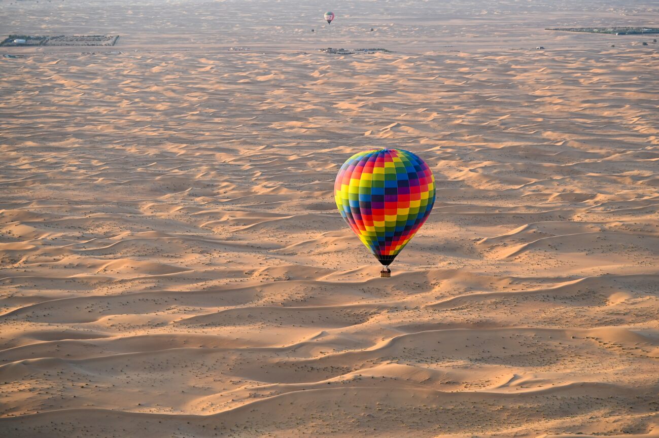 hot air balloon ride