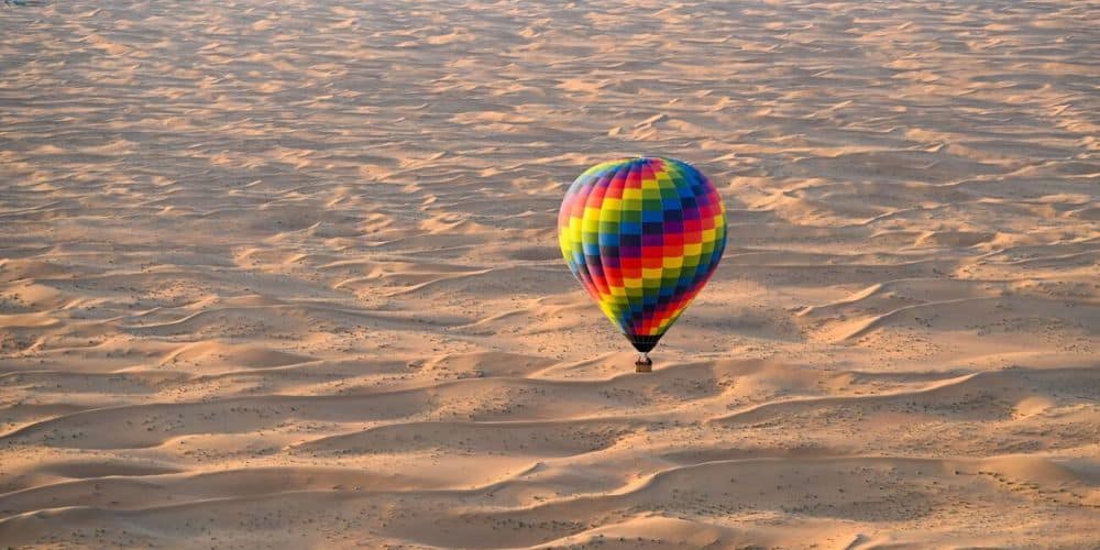 hot air balloon Ride