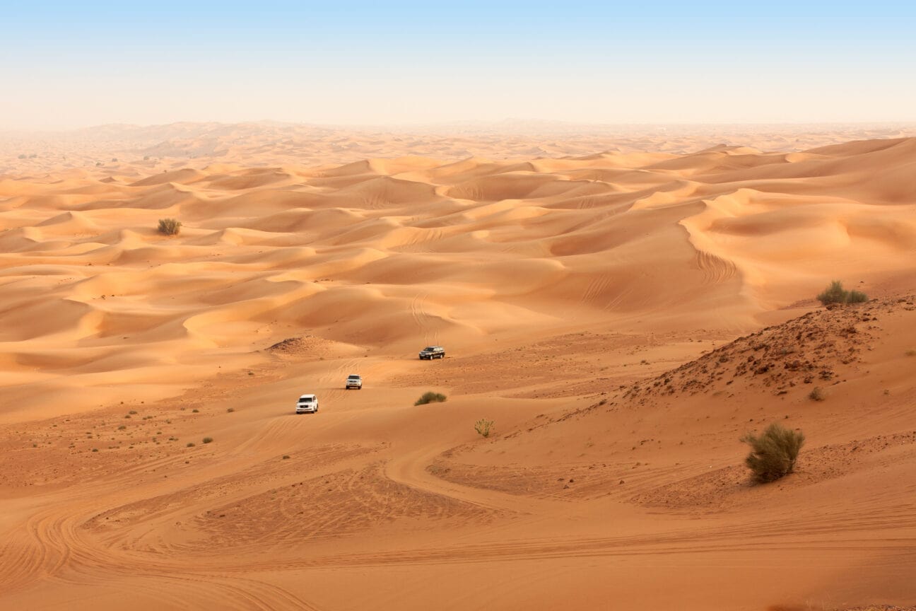 dubai vs abu dhabi desert safari