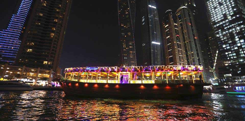 Dhow Cruise Marina Dinner is the best thing to do with family in Dubai Marina