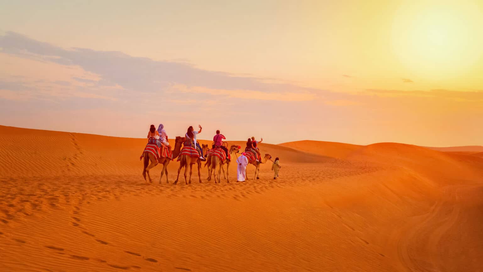 camel riding Dubai