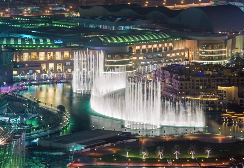 Dubai fountain show