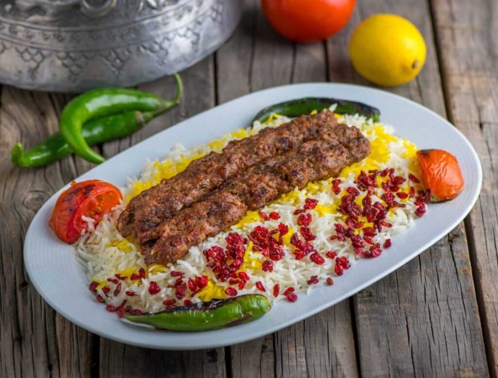 chelo kabab biryani