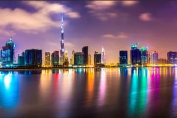 dubai in winter