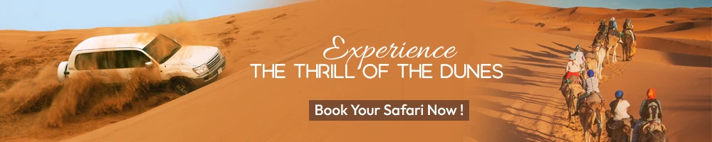 desert safari dubai - book now