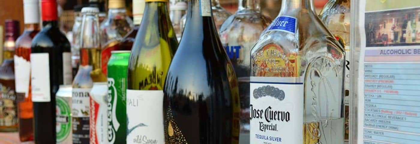 alcohol in desert camp
