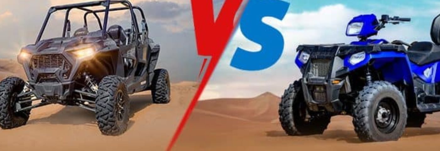 dune buggy vs ATV ride