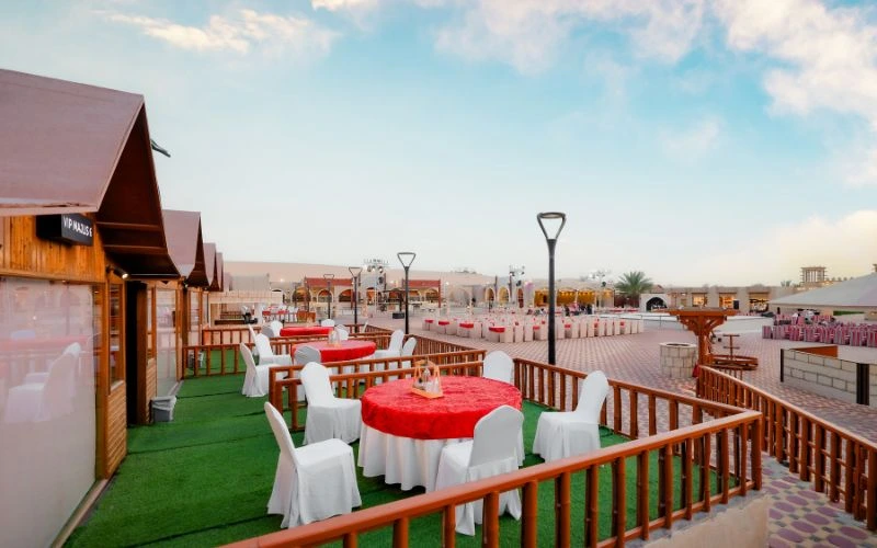 DUbai's private desert safari camp