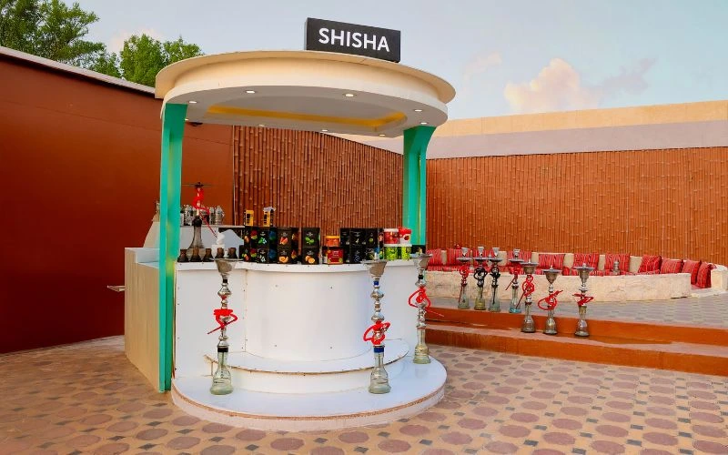 shisha experience in desert safari